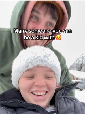 Cant wait to get back out there! 😂🫶🏼❄️ #snowstorm #virginiasnowstorm #eastcoastsnow #virginia #snowtubing #snow #snowday #marriage 