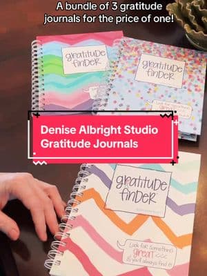 I think gratitude journals are the key to having the life you want!  @Denise Albright Studio #denisealbrightstudio #gratitudejournal #gratitude #journal #journaling #journalwithme #newyearnewaura #ttslevelup #tiktokshopjumpstartsale #giftguide 