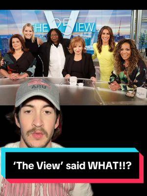 Is what ‘The View’ said acceptable to you? 🤔 #theview #jan6 #sunnyhostin #conservative #trump #thelogandubil 