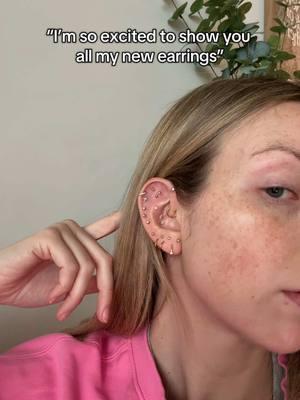 Just because you don’t like my piercings doesn’t make them disgusting 🤠 but sitting on this app leaving tacky hate comments *does* make you disgusting. Ok happy Monday let’s all be a little nicer 🫶 #piercing #piercings #piercingtok #piercingsoftiktok #earring #earringstyle #piercedears #earpiercing #piercinghumor #pierced 