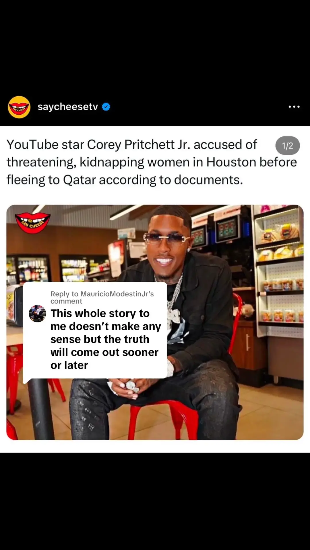 Replying to @MauricioModestinJr #fyp #mauricioinfluencer #creatorsearchinsights #coreyssg #youtuber #breakingnews 