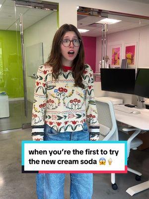 happy launch day besties 🤭 be fast, not slow, and run to your nearest Target to try our new flavor… CREAM SODA!!! 😱💙🍦#drinkpoppi #poppisoda #poppi #sodasback #newflavor #newflavorlaunch #creamsoda #creamy #fyp #foryou #fy 