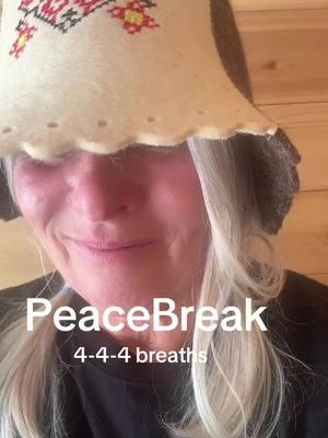 PeaceBreak #fyp#peacebreak#breathe#calm#mentalhealthmatters