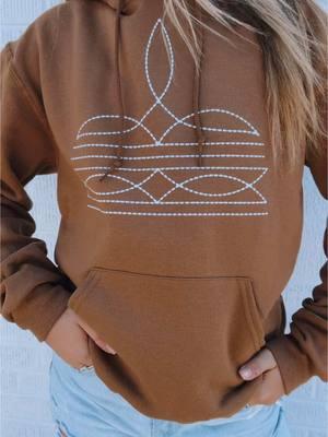 POV: your new go to western hoodie 🤠 #westernboutique #westernhoodie #westernboutique #bootstitch #trending #westernwear 