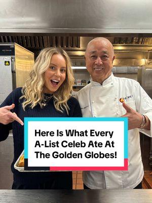 Here is an exclusive look at the @Golden Globes 2025 menu! #chefbae#chefbaeglobes #goldenglobes2025 #chefnobumatsuhisa @NOBU 