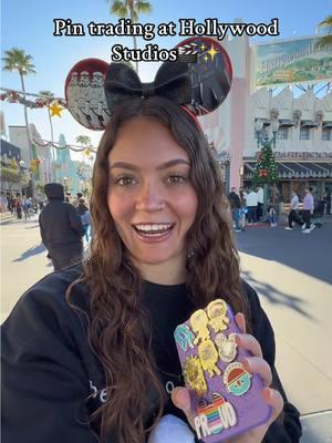 Let’s go pin trading at Disney’s Hollywood Studios! I can’t believe I got a Disney duck pin!! #disney #disneyworld #disneypacks #wdw #distok #disneytiktok #disneyvlog #disneycreator #disneylocal #disneypins #disneypinscollection #disneypintrading #disneypintrader 