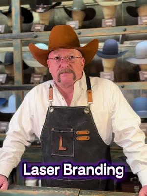 #hatshaping #houstonhatguy #foryoupage #cowboy #logo #cavenders #customhats #art #laserengraving #laserbranding #tattoo #ranch #insignia #lasercutting 