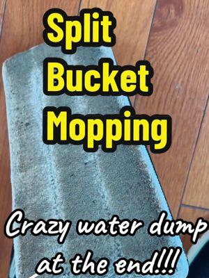 Split bucket mopping with @Zetter Inc #crunchycleaningbykathy #moppingbucket #splitbucket #moppingvideo 