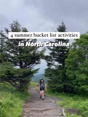 Which of these activities are you adding to your 2025 summer bucket list? 1. Swim by a waterfall 👙 2. Hike to a fire tower 🥾 3. Walk behind a waterfall 💦 4. Go rock climbing 🧗‍♀️ If you’re interested in rock climbing, I cannot recommend Pisgah Climbing School enough. Anna is the BEST guide. We did around 13 pitches even though it was my first time climbing, and I had an absolute blast! Check out my latest post for a longer list of activities to add to your summer bucket list if you want more things to do in WNC this summer! Follow @madelyneonthemove for more North Carolina adventure content ✨ #blueridgemountains #blueridgeparkway #northcarolina #summeradventures #usatravel