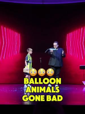 🎈 they almost got away from me…  #standup #comedy #magictrick #magician #cruiseship #comedyclub #standupcomedy #celebritycruise #celebrityapex #balloonanimals #doggy 