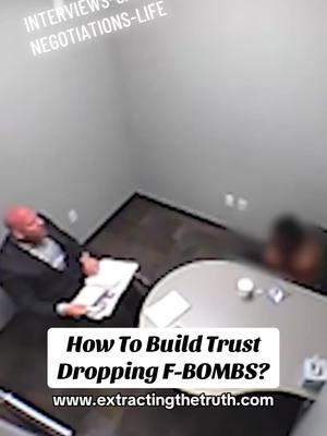 Building rapport, connection, and trust using the F word! #cops #police #lawenforcement #policetraining #communication #rapport #fyp #foryoupage #criminaljustice #trust #interviewing #interview #thinblueline #neversplitthedifference #negotiation #chrisvoss 