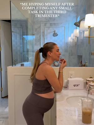 THE EXHAUSTION IS BACK✨ #pregnancy #trending #viral #fyp #expectingmoms #babiesoftiktok #thirdtrimester #comedy #momlife #relatable #trending #dayinmylife #Lifestyle #grwm 