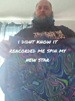 i made my own then order this @Trippy Squid  i love it. its my firat bought flow star and im hooked. i love the paterns and prices :) #raver #flowmie #flowstar #beginner #firstpizzaspin #PLURR #vipersquadEDM #easternwashington #basshead #fyp 