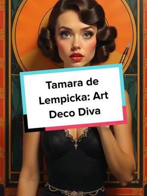 Discover the life of Tamara de Lempicka, the iconic Art Deco artist. From her bold portraits to her glamorous style, explore her lasting impact on modern art. #TamaraDeLempicka #ArtDeco #WomenInArt #IconicArtists