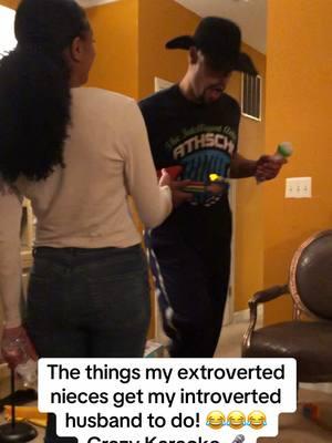 My husband and nieces when they get together.. never a dull moment! 😂😂😂 #karaoketiktok #michaeljackson #unclesoftiktok #funnytiktok #famikytiktok #fypシ #fypシ゚viral #explorepage #churchy 