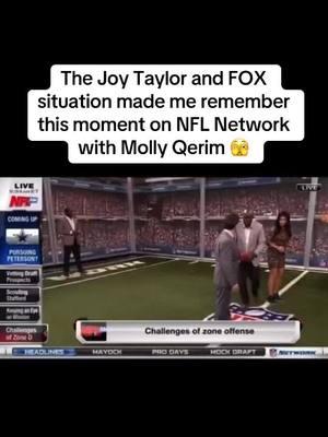 Molly could ruin ESPN as we know it if she wanted to 👀 #foryou #joytaylor #espn #foxsports #mollyqerim #nfl 