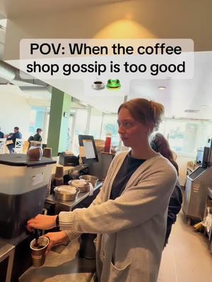 We serve the coffee, you give us the tea 🤭 #PhilzCoffee #baristalife 