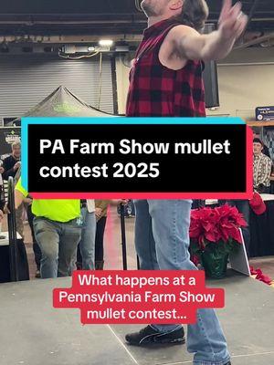 The snow couldn’t keep away all the Pennsylvania Farm Show mullet contestants!  #farm #agriculture #farmtok #agnews #newstok #newspaper #farmshow #pennsylvaniafarmshow #pafarmshow #pennsylvania #mullet #mulletcontest #mullets #mulletchampion #snow #snowday #countrylife #rurallife 