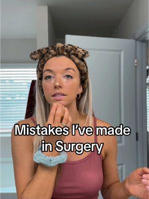 GRWM while I talk about some of the mistakes I’ve made in surgery! (Part 1) 🩸💉 @tarte cosmetics if you wanna send me some new foundations I’d appreciate it 😅  #getreadywithme #grwm #cst #scrubtech #surgery #surgicaltechnologist #scrublife #surgerytiktok #mistakes #foryoupage #scrubtech 