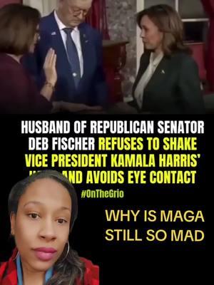 I'm tryna figure out why these MAGA MFs are still so mad? They won all the top prizes but they are still stank and rotten. There's no clearer example than Republican Bruce Fischer disrespecting VP Kamala Harris. She was gracious in that moment, but I'm gonna go low with him! #reeciecolbertshow 