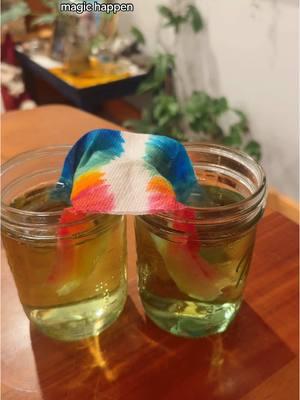 super easy 🌈 science experiment #DIY #rainbow #science #scienceexperiments #scienceexperiments #colors #art #fidgetcrafty #artsandcrafts #preschoolactivities #kidscienceexperiment #fundiy #tutorial #kidcrafts #creative #asmr #satisfying #tiedye #masonjars #water #papertowelchallenge 