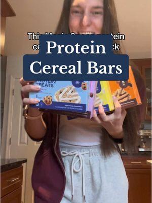 Dude these taste AMAZING  Thank you @Magic Spoon !!! I’m so happy I tried these protein cereal bars! So delicious and don’t have that chalky protein taste at all! Love love loveee and will definitely be getting more of these! #proteinsnack #proteincerealbar #GymTok #girlswholift #cerealbars #keto #fyp 