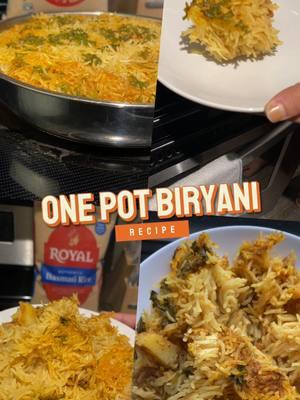 This is a ONE POT BIRYANI using @Royal Brand Basmati Rice which is super easy to make & tastes delicious. You have to try it to believe it.  All you need is -  For biryani – • 2 tbsp ghee • 1 Bay leaf • 1 Inch Cinnamon stick • 1 Mace • 2-3 green cardamoms • 1 black cardamom • 1 cup sliced onions • 1 Tbsp Ginger Garlic Paste • 1 Tbsp kashmiri red chili powder • 1 Tbsp Biryani masala • 1/2 Tsp Cumin powder • 1 Tbsp Coriander Powder • 1/4 tsp turmeric powder • Salt to taste • 1/2 cup curd • 1 cup chopped tomatoes • 1 Tbsp Chopped Coriander leaves • Few mint leaves • 200 gm diced paneer, grilled on tawa • 1/2 cup diced carrot • 1/2 cup diced french beans • 1 cup cauliflower florets • 1/2 cup green peas • 2 diced potatoes • 2 Cups rice, washed and soaked • Water, as required   For topping- • Saffron milk • Fried onion • Coriander leaves • Mint leaves   To serve- Raita, papad, mirch ka salan, laccha onions   Method - 1. Heat ghee in a cooker and add in the whole spices. Once they turn fragrant, add in the onions and season with salt. Saute and once the onions turn golden, add in the ginger garlic paste. 2. Saute well, add powdered spices except biryani masala and cook for a few mins. 3. Then, add tomatoes and mix well. 4. Keep cooking and once the tomatoes soften, add curd and give a good mix. Add in biryani masala and all the veggies. 5. Mix well and add the paneer cubes, followed by rice. Spread it well and finally, add some salt, water, birista, chopped coriander leaves and mint leaves. 6. Finish with saffron milk and close the lid. 7. Cook for just one whistle and let the pressure release naturally. 8. Remove and serve hot! 9. Enjoy!  #thegoodfoodpact #onepotrecipes #vegbiryani #illinois #naperville #vegrecipes 