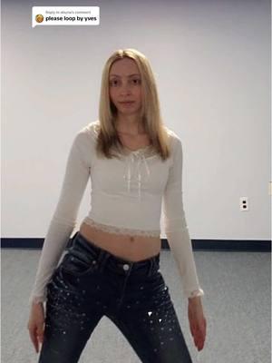 Replying to @aleyna January 2025 TikTok dance trend. Yves Loop. #yves #dancetrend2025 #yvesloop #dance #dancechallenge2025 #trendingdancechallenge #kpopdancechallenge #viraldance #viraltiktokdance 