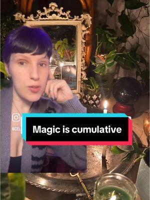 Had to dub over this one so the audio is a little wonky, but here are some thoughts on magic for your Monday! #magicisreal #witchesoftiktok #folkmagic #rootwork #spellwork #witchtok #witchtips 