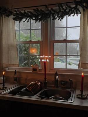 birthday snow is the best. ❄️⛸️🌨🌬 #fypシ゚viral #fypage #cozyhome #cozytok #cozycore #cozytoks #cozyathome #cozyaesthetic  #cozyvibes #cozykitchen #kitchen #aesthetic #tea #candles #snow #snowday #winter #december #january 