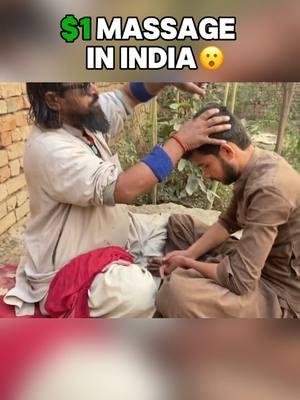 $1 massage in india #asmrmassage #indianmassage #headmassageasmr #indianheadmassage #relaxingasmr #asmrtiktok #fyp #foryourpage #viralvideo #trendingvideo 