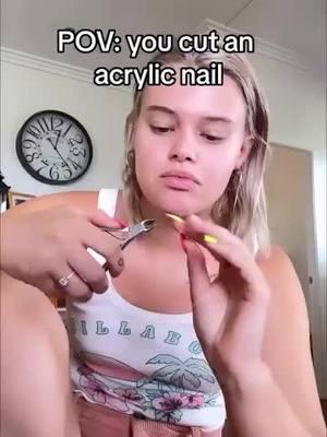 POV: you cut an acrylic nail 😂😭💅 @roryeliza #freshmanicure #nailsdone #brokennails #rednails #brownchromenails #lightbrownnails #elegantnails #nailstiktok #brownalmondnails #trendynails #nailspo #2024nailtrends #fallnailsinspo #boyfriend #bf #boyfriendgoals #naillifting #nails101 #nailboo #nailboonails #nails #dippowder #dippowdernails #dipnails #nailinspo #nailart #diynails #diymanicure #naturalnails #nailhack #paintingnails #fyp #fypage #foryou #fy #nailtech #begginernailtech #nailsalon #cutenails #viral #fallnails #fallnailinspo #fallnailart #nailartsvideos #nailtrends #nailtutorial