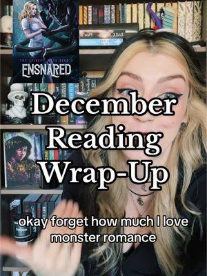 What was your favorite read of December? #spicybooktok #smuttok #BookTok #spicyromamcerecs #romancebooktok #romancereadsofbooktok #darkromance #contemporaryromance #spicynovellas #wrapup #decemberwrapup 