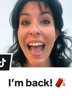 Did you miss me?? 🧨 I’m baaaack! #imback #startupdiary #startupfounder #tiktokover40 #helloitsme #2025 #contentcreator #youtube 