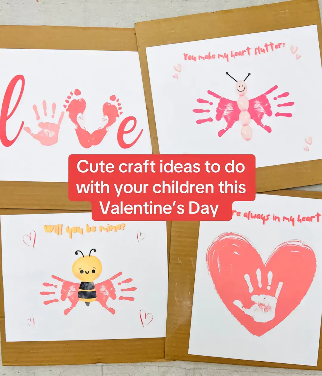 Just some fun and cute ideas for keepsake crafts! I love crafting with my child and saving all of their little hand and feet prints. Got these cute ideas from pinterest 🥰  #craft #craftideas #ValentinesDay #craftsforkids #inspo #pinterest #fyp #foryou #foryoupage #bemine #parenthood #parenting #funcrafts #artwork #kidsactivities #kidsart #keepsake #ideas #ideasforkids 