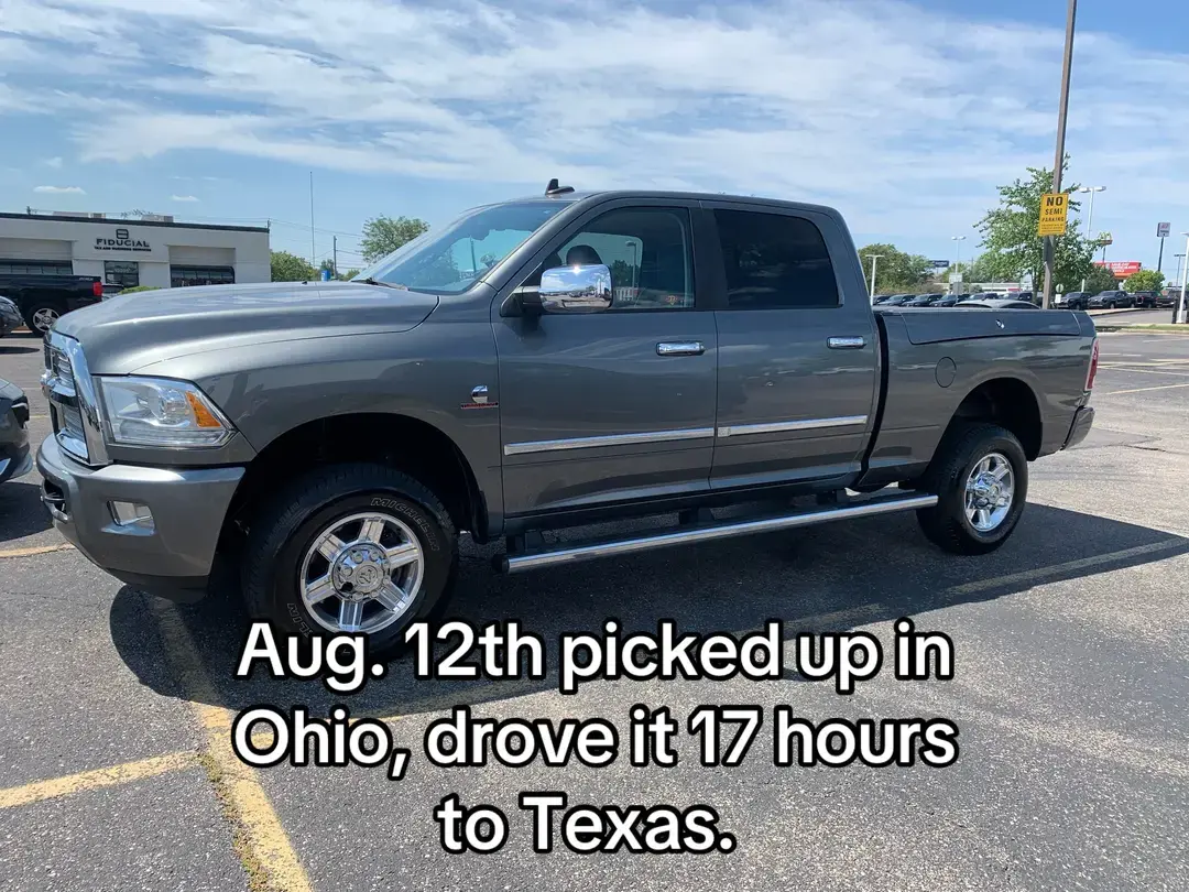 Bought a 2013 Limited Cummins with only 142k bone stock grandpa truck. Mint interior and exterior. Flew to Cincinnati Ohio from Amarillo Texas. Adventure was just barely starting. Slide thru the slides and watch the transformation 🫡 far from done but the vision is coming together way sooner then I ever imagined. Very thankful for everyone that has helped and who I have met from this journey. We are just beginning! 🙌🏻 ##s400##2ndgenswap##4thgencummins##fyp##600hp##viral##diesel##dailydriver##builtnotbought##revlimiter##rollincoal##fordvalance##trucks##300hp##trend##truck##24s