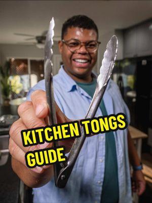 Are your tongs up to the task? #problemsolved #cooking #howtotiktok #LearnOnTikTok #kitchentools 