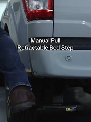 For effortless access to your gear #roughcountry #bedstep #truckbed