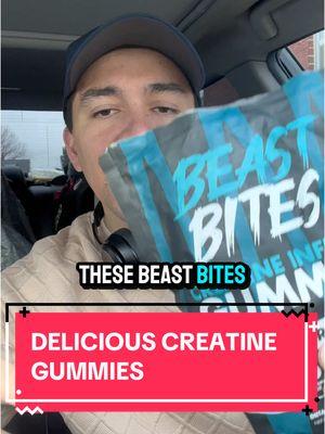 The absolute BEST way to take creatine! #beastbites #creatinegummies #creatine #health #gym #gains 