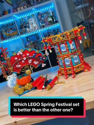 One of these LEGO Spring Festival sets is a beautiful decoration and the other is a swing and a miss 😬 Thank you to The LEGO Group for sending these sets for review! Details: #80117 Good Fortune, 1021 pieces, $89.99 #80116 Trotting Lantern, 1295 pieces, $129.99 #lego #reviews #rlfm #legosets #legoreview #lunarnewyear #springfestival 