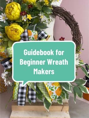 Replying to @Ashley’s Wreath Class 🎀🍁🌿 Hey Beginner Wreath Maker! Do you need a little help knowing what you should have to start making wreaths? I’ve got a guide just for you! #howtomakewreaths #newwreathmakers #wreathworkshoporganization #beginnerwreathmaker #howtogetstartedmakingwreaths 