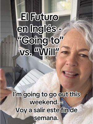 “Going to” vs. “Will” en ingles. “I am going to go to the store tomorrow.”= Voy a ir a la tienda mañana. (Estas planificando ir.) “I will go to the store tomorrow.” = Iré a la tienda mañana.  (Seguramente irás.). #ingles #aprendeingles #AprendeEnTikTok #aprendeinglesrapido #aprendeentiktokparati 