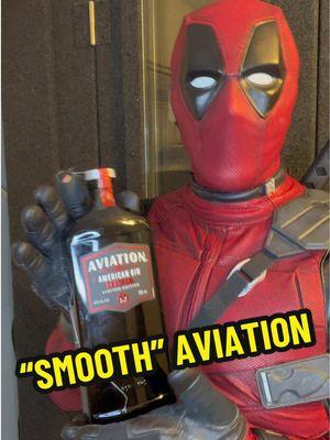 Deadpool is almost as smooth as @Aviation American Gin …almost. #deadpool #aviationgin #ryanreynolds #epicvoiceguy 