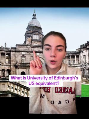 Offers will be coming out soon and the desire to make comparisons about prestige is a tale as old as time #americanintheuk #sscarlettka #edinburghscotland #univeristyofedinburgh #qsworlduniversityrankings2024 #edinburgh #phddiaries #internationalstudents🇬🇧#greenscreen 