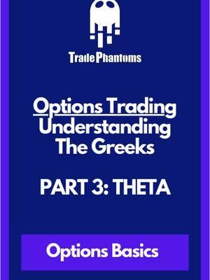 Theta in Options Trading #TradePhantoms #IOF #LearnToTrade #OptionsTrading