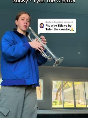 Replying to @Pugzilla here you go lol #trumpet #trumpetplayer #solo #trumpetsolo #sticky #tylerthecreator #chromakopia #fyp#viral #viralvideo #coversong #songcover #poolhouse 