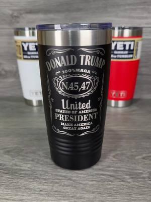 Donald Trump 45.,47 Presidential Tumbler #newyearnewaura #trump4547 #customtumblers #trumpcup #basekreations #yeticup 