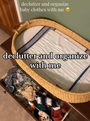 declutter and organize with me on this rainy monday. ☔️🤗 #creatorsearchinsights #declutter #organize #downsizing #babyclothes #laundry #nevergrowup 