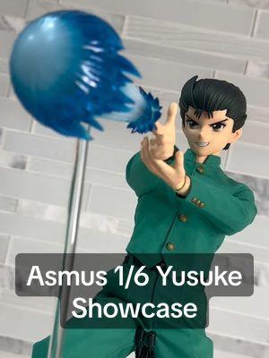 Once again, huge shoutout to the folks over at Asmus Collectibles for sending this out to me to check out! Absolutely great release! #yuyuhakusho #foryou #yusukeurameshi #yusuke #fyp #anime #actionfigures  Asmus Yusuke Urameshi