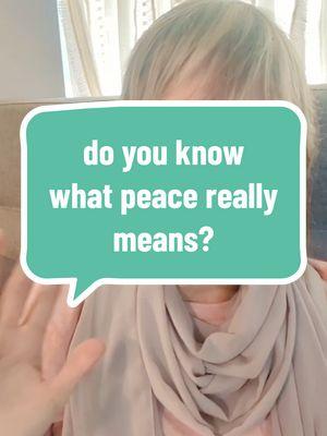 this is a misunderstanding that drives me a bit batty. what does peace really mean? #muslimrevert #justice #is  #franzfanon #paolofreire #positivepeace #colonizers 